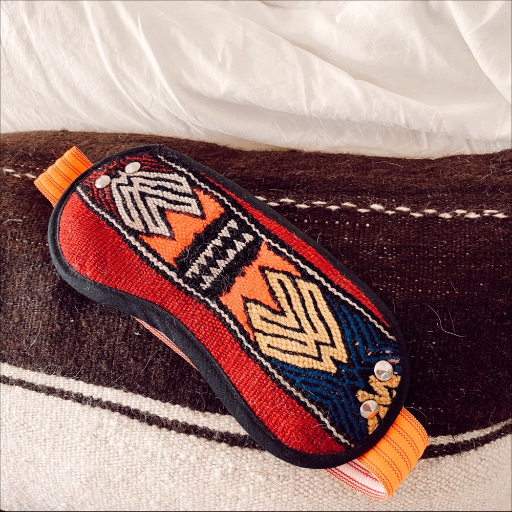 Moroccan Textile Sleep Eye Mask